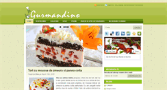 Desktop Screenshot of gurmandino.ro